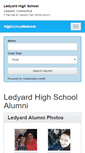 Mobile Screenshot of ledyardhighschool.net